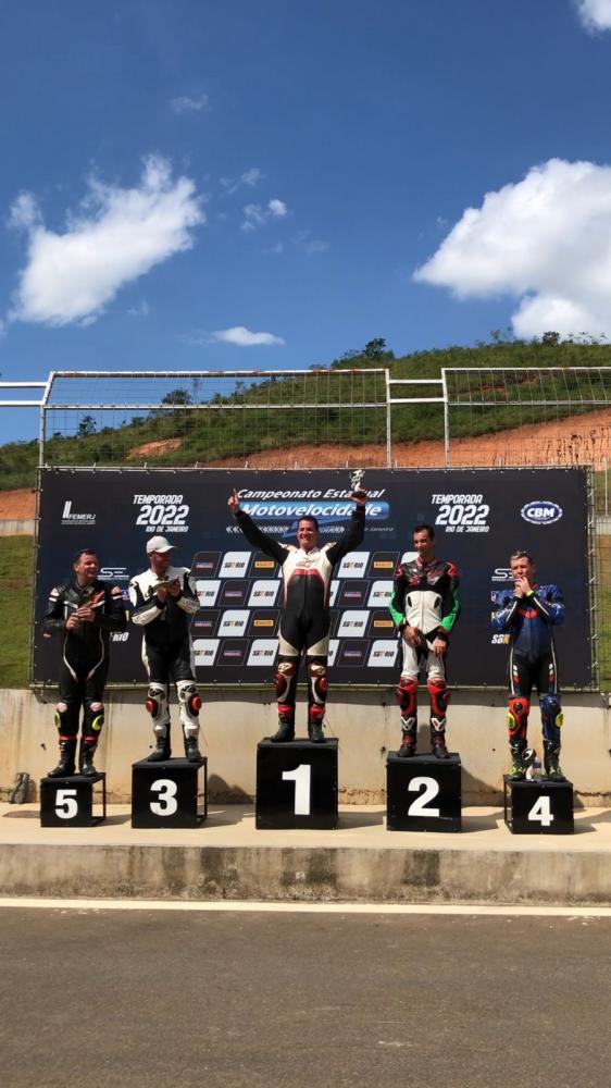 Vinicius Talma vence a primeira etapa do Campeonato Estadual de Motovelocidade do Rio