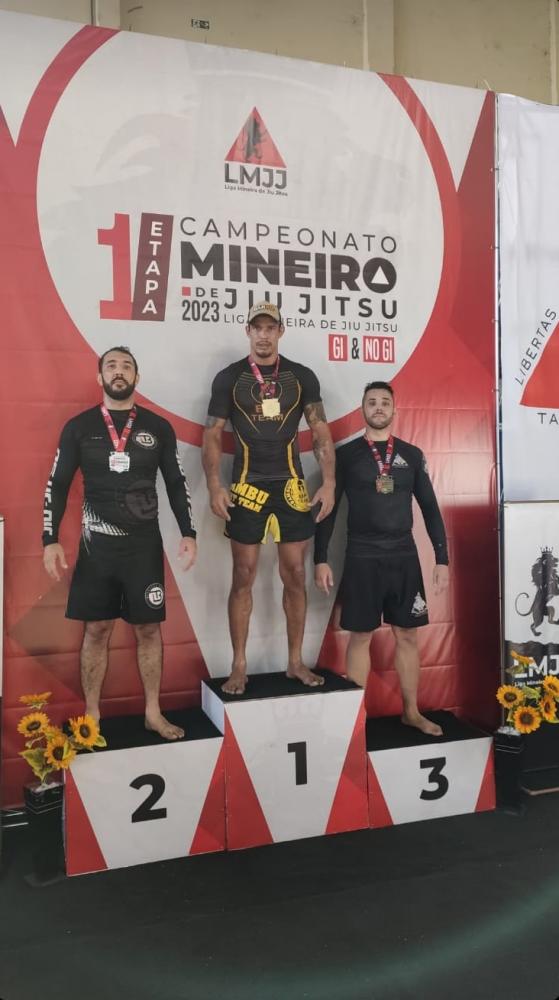 Eder Bambu vence 1ª Etapa do Campeonato Mineiro de Jiu-Jitsu