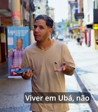 Rap sobre o cotidiano de Ubá viraliza nas redes sociais