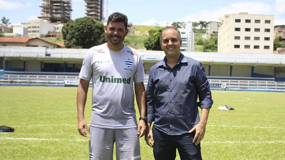 Bruno Barros renova contrato e será o treinador do Aymorés no Módulo II