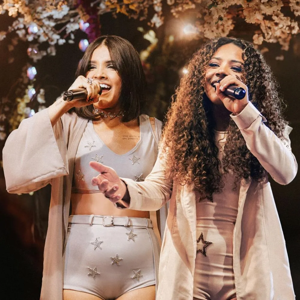 Cristinas abrem show de Lauana Prado no aniversário da Rádio Líder FM em Ubá