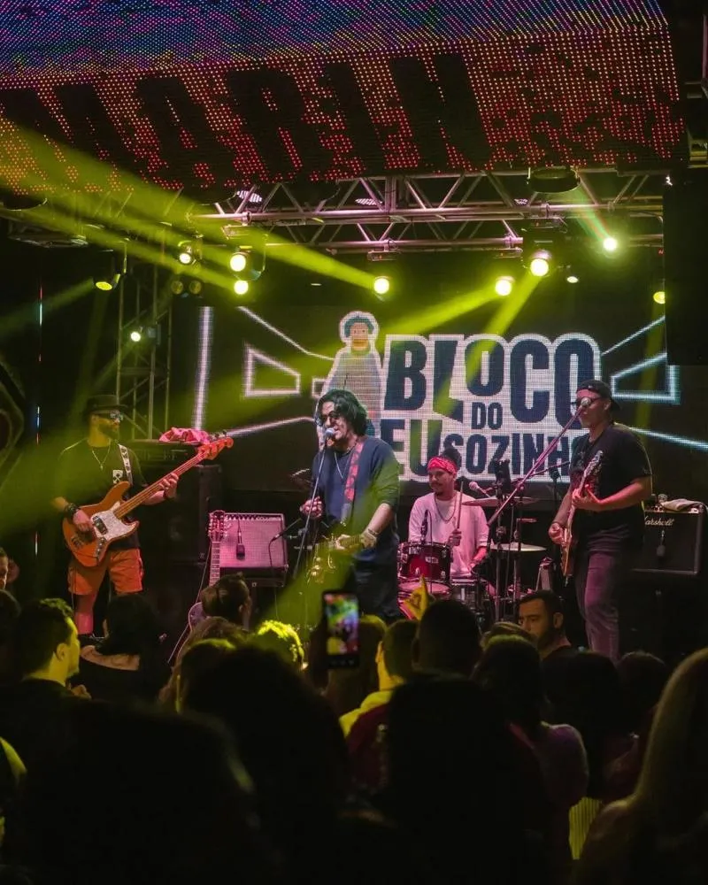 Bloco do Eu Sozinho retorna a Ubá com mega tributo ao rock nacional neste sábado, 11 de outubro
