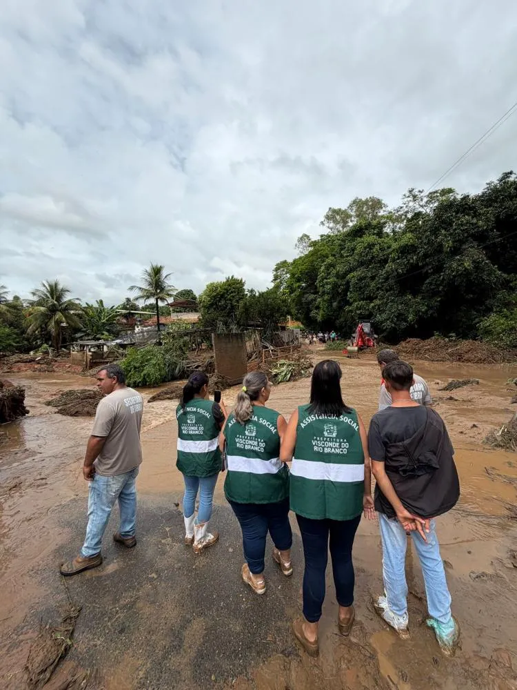 Visconde do Rio Branco faz balanço da ajuda prestada a Ubá após as enchentes