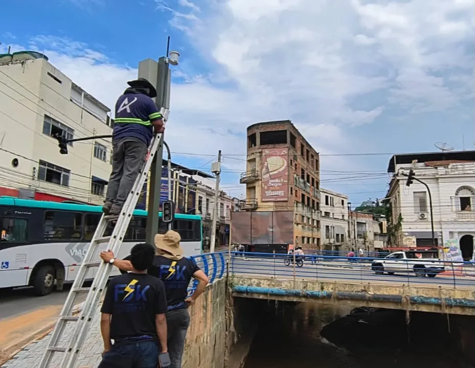 Prefeitura inicia instalação de Sistema Integrado de Monitoramento Ambiental