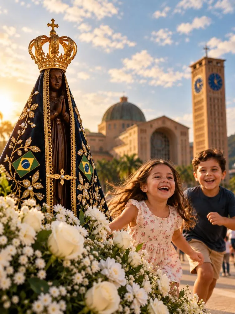 12 de outubro: o presente é das crianças, mas quem garante o feriado é Nossa Senhora Aparecida