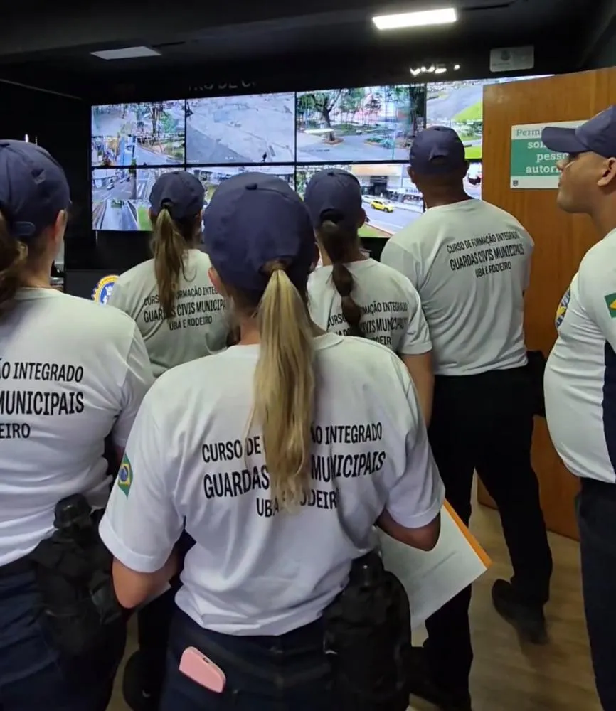 Futuros guardas municipais de Ubá e Rodeiro participam de treinamento em Juiz de Fora e Mariana